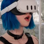 braindance vr user with headset