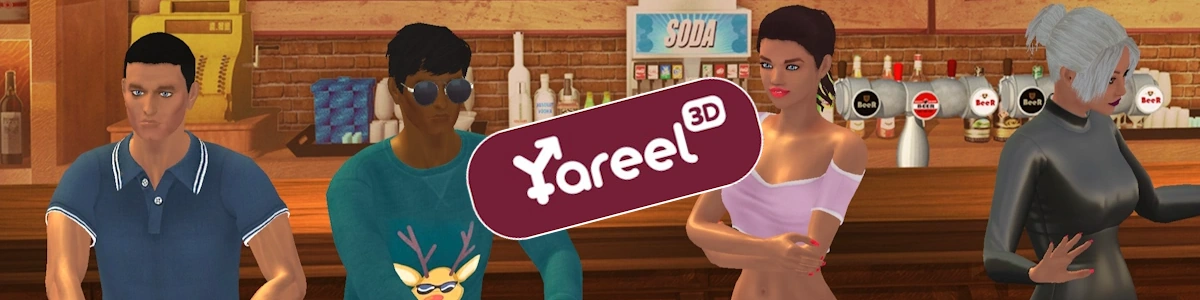 yareel avatars sitting at the bar
